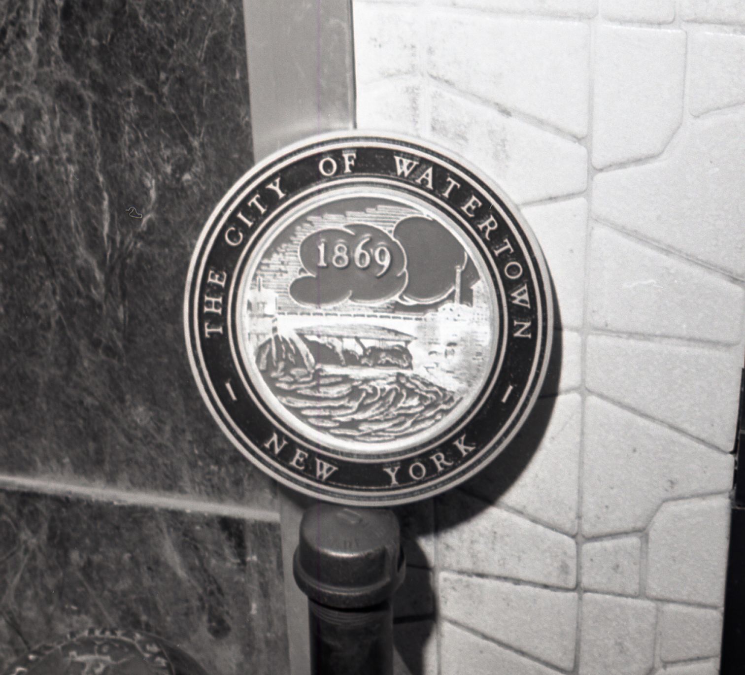 Centennial Landmark plaque